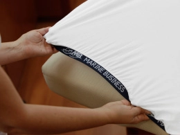 Простыня Marine Business A эластичная 40х190х150 белая (10254707)